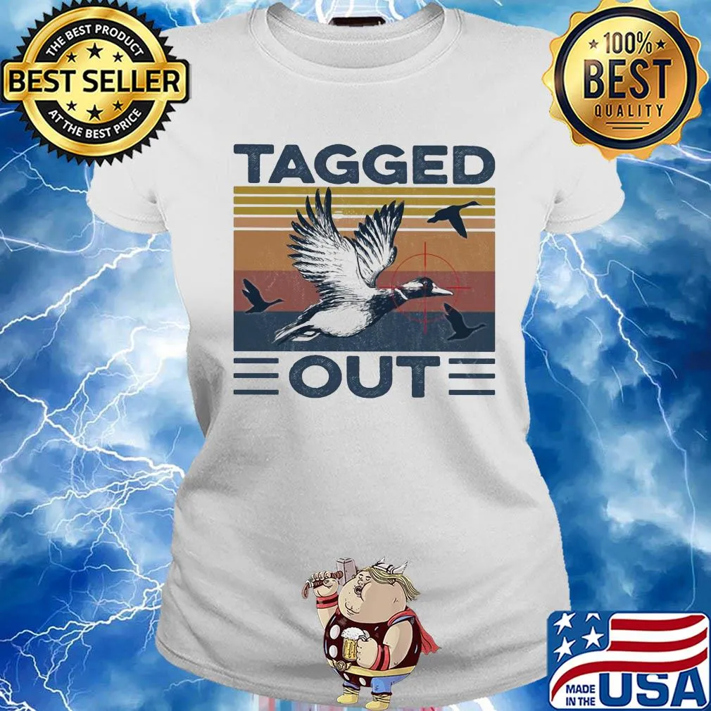 Bird tagged out vintage s Ladies tee