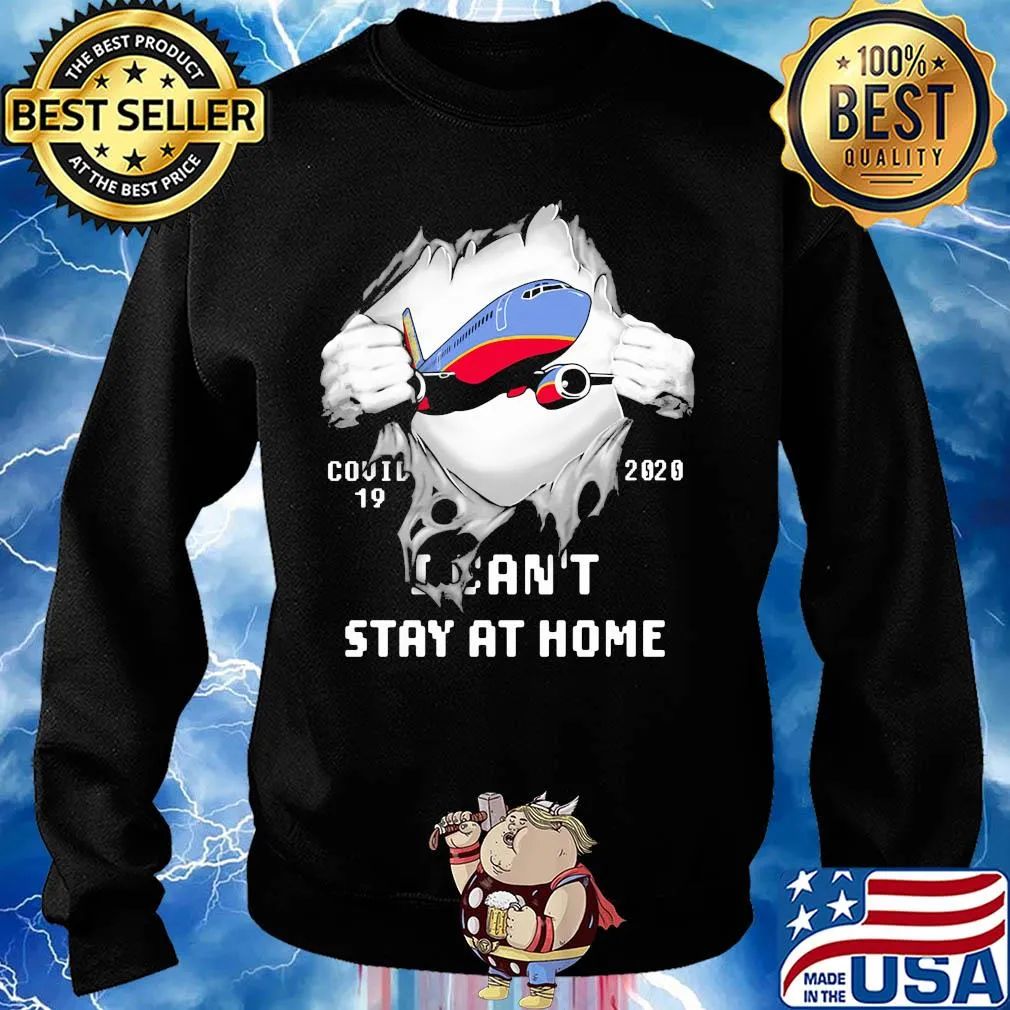 Blood inside planes covid-19 2020 i can't stay at home s Sweater