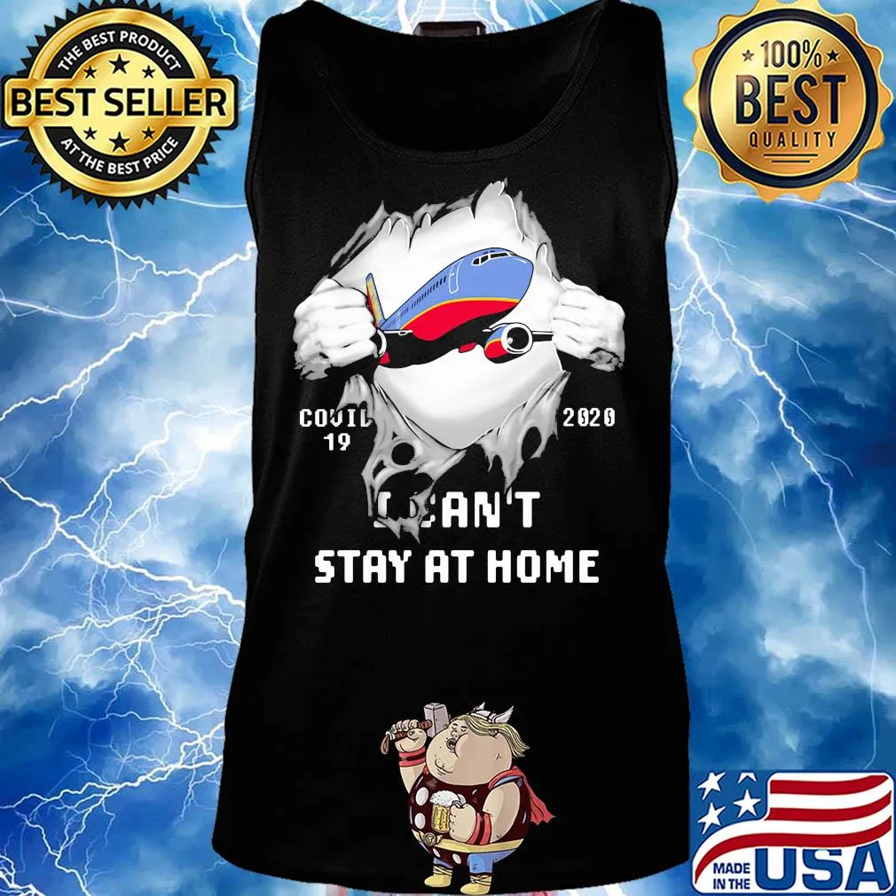 Blood inside planes covid-19 2020 i can't stay at home s Tank top