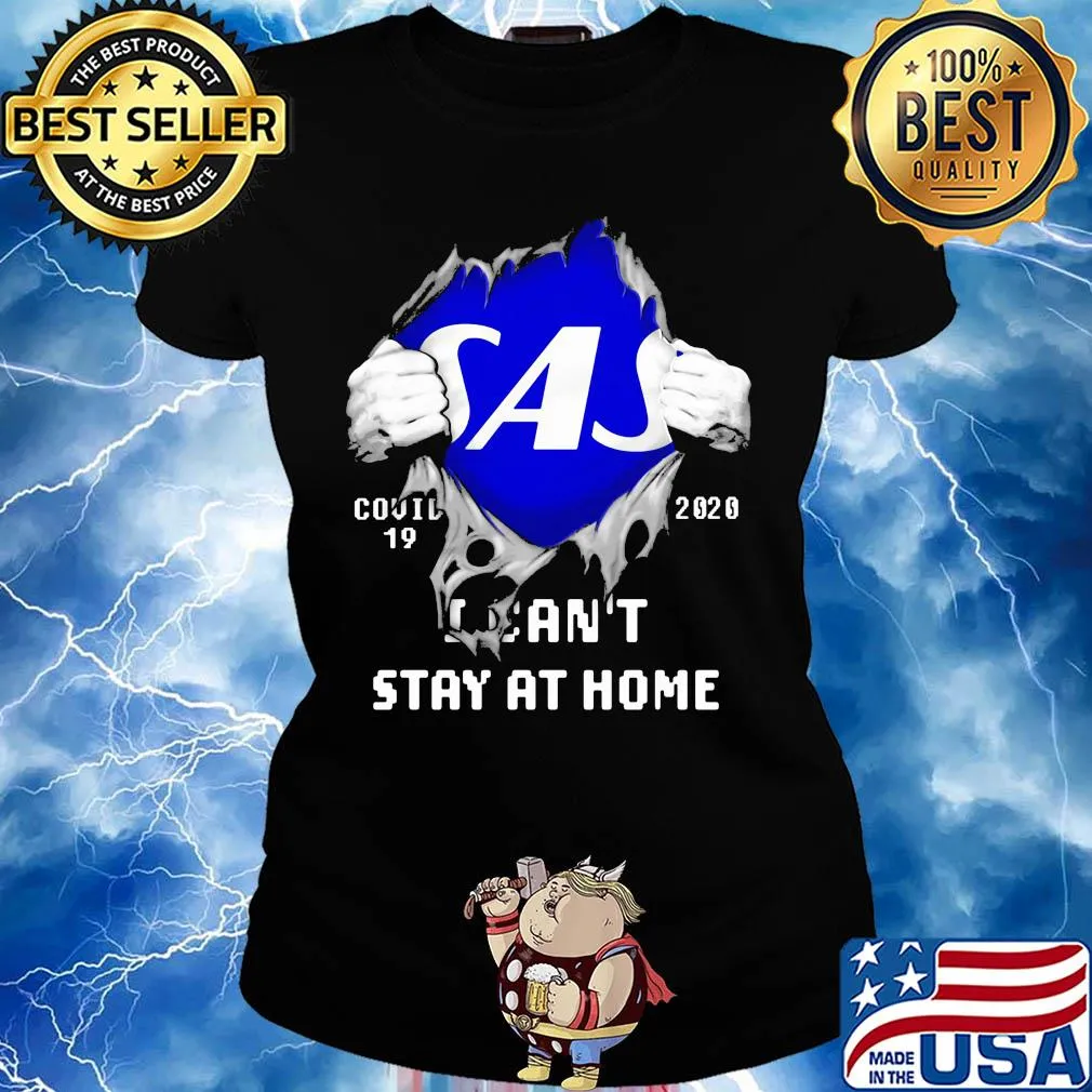 Blood inside sas covid-19 2020 i can't stay at home s Ladies tee