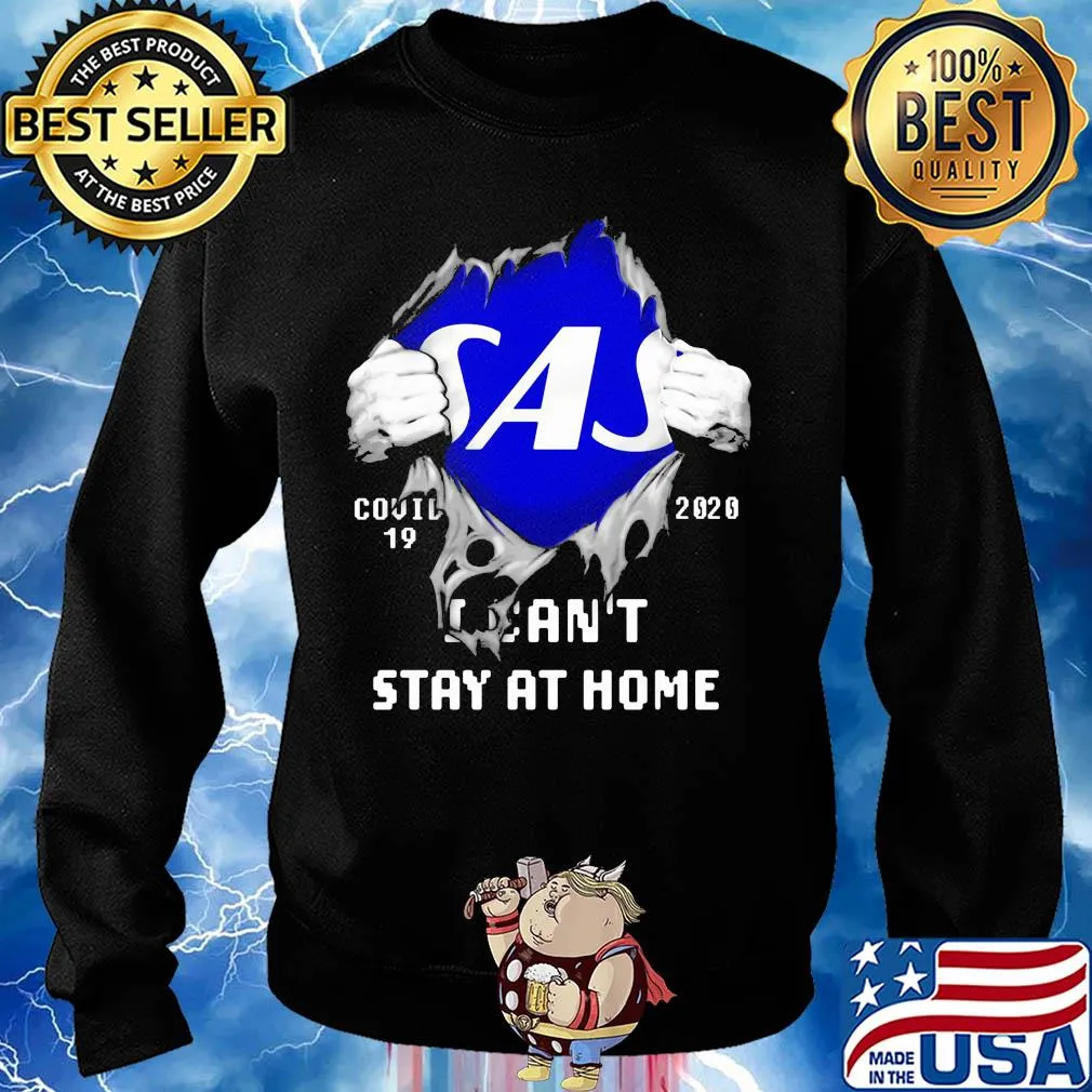 Blood inside sas covid-19 2020 i can't stay at home s Sweater