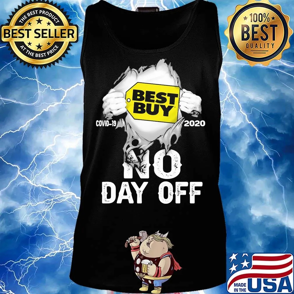 Blood insides best buy covid-19 2020 no day off s Tank top