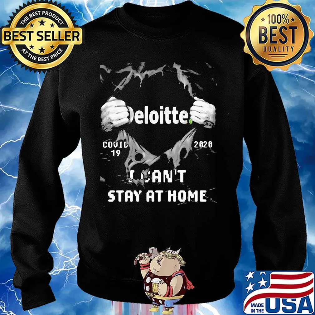 Blood insides deloitte covid-19 2020 I can't stay at home s Sweater