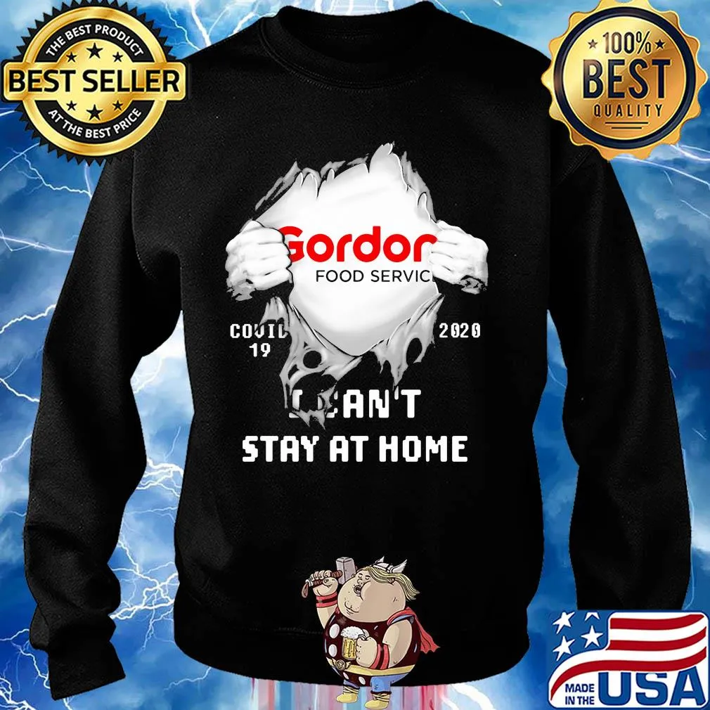 Blood insides gordon food services covid-19 2020 I can't stay at home s Sweater