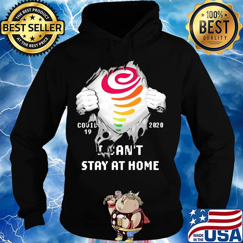 Blood insides jamba juice covid-19 2020 I can't stay at home s Hoodie
