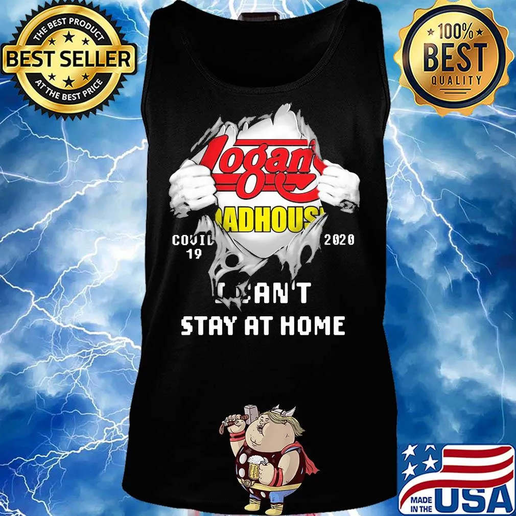 Blood insides logan roadhouse covid-19 2020 I can't stay at home s Tank top