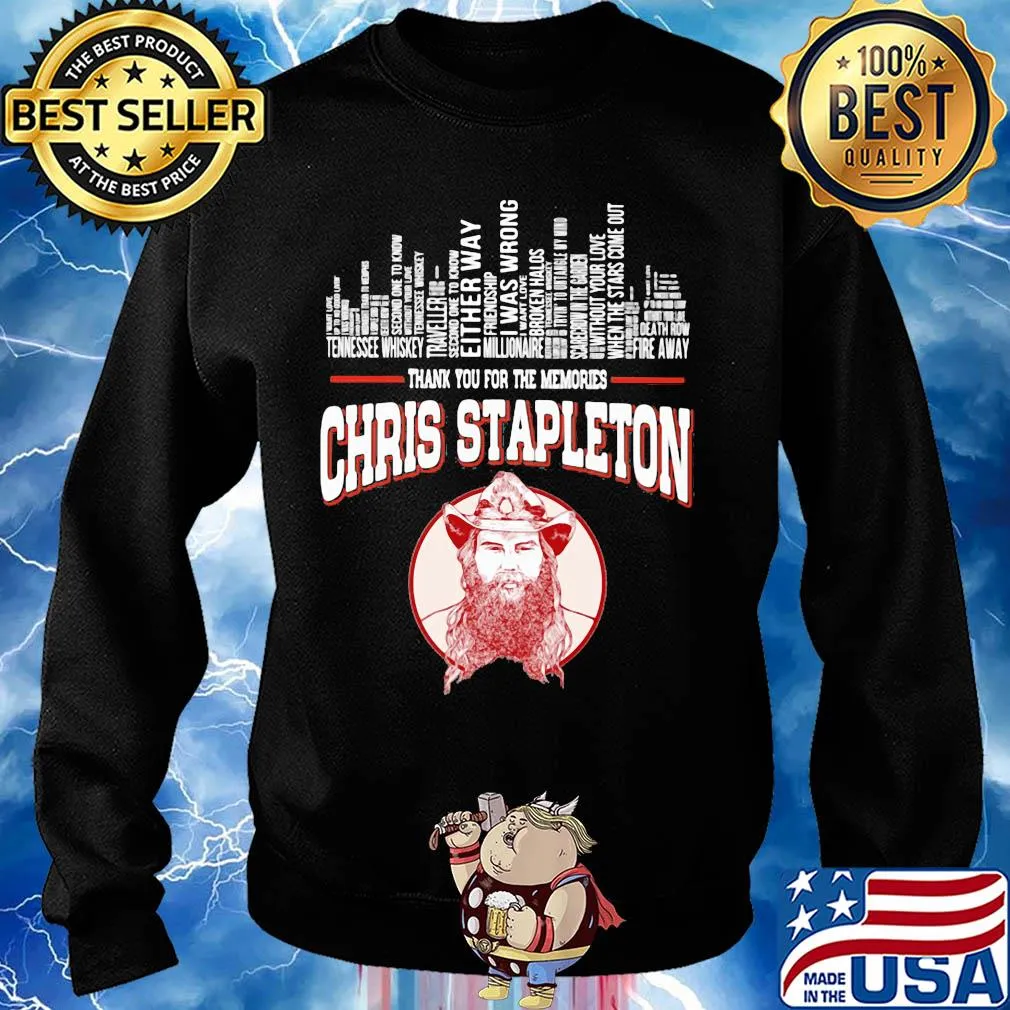 Chris Stapleton thank you for memories s Sweater
