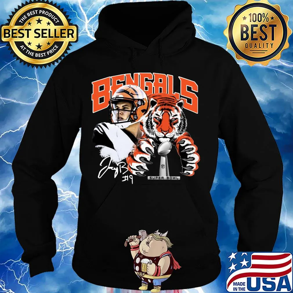 Cincinnati bengals 9 joe burrow super bowl champions s Hoodie