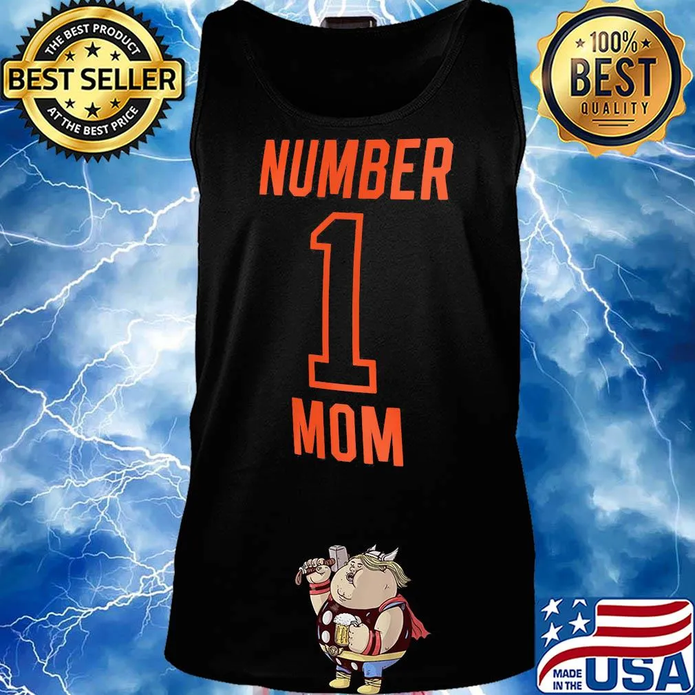 Cincinnati bengals fanatics branded black #1 mom team s Tank top