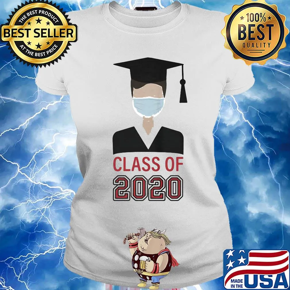 Class of 2020 mask s Ladies tee