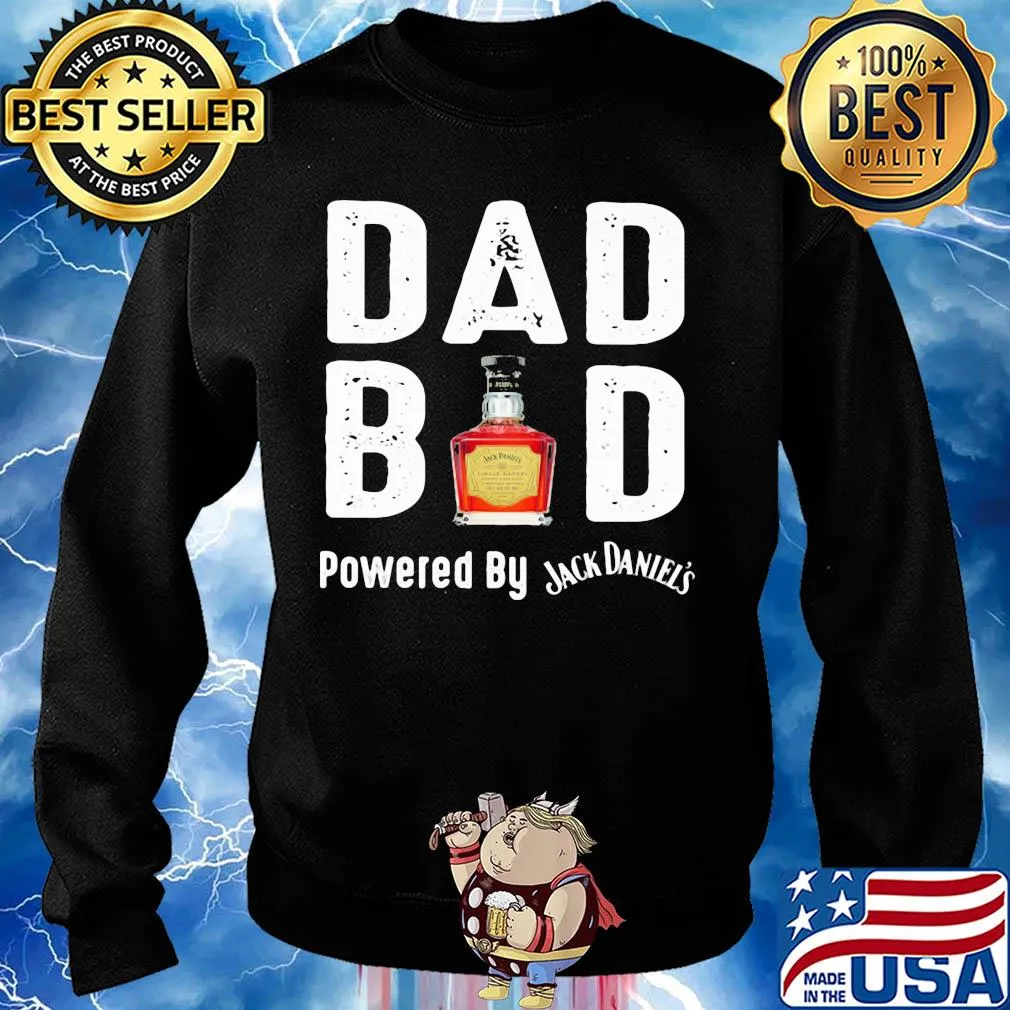 Dad bod powered by Jack Daniels s Sweater