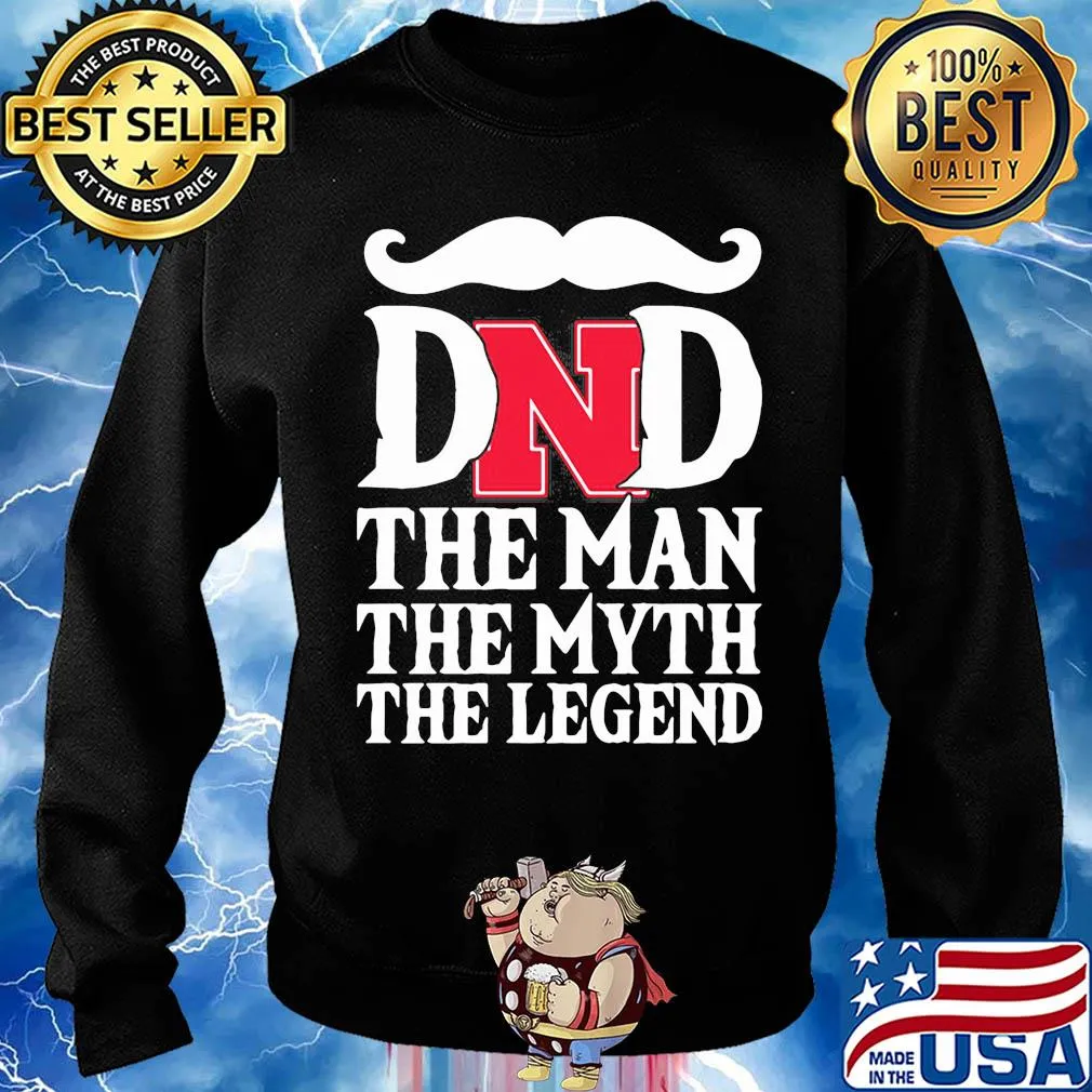 Dad the man the myth legend nebraska cornhuskers happy father's day s Sweater