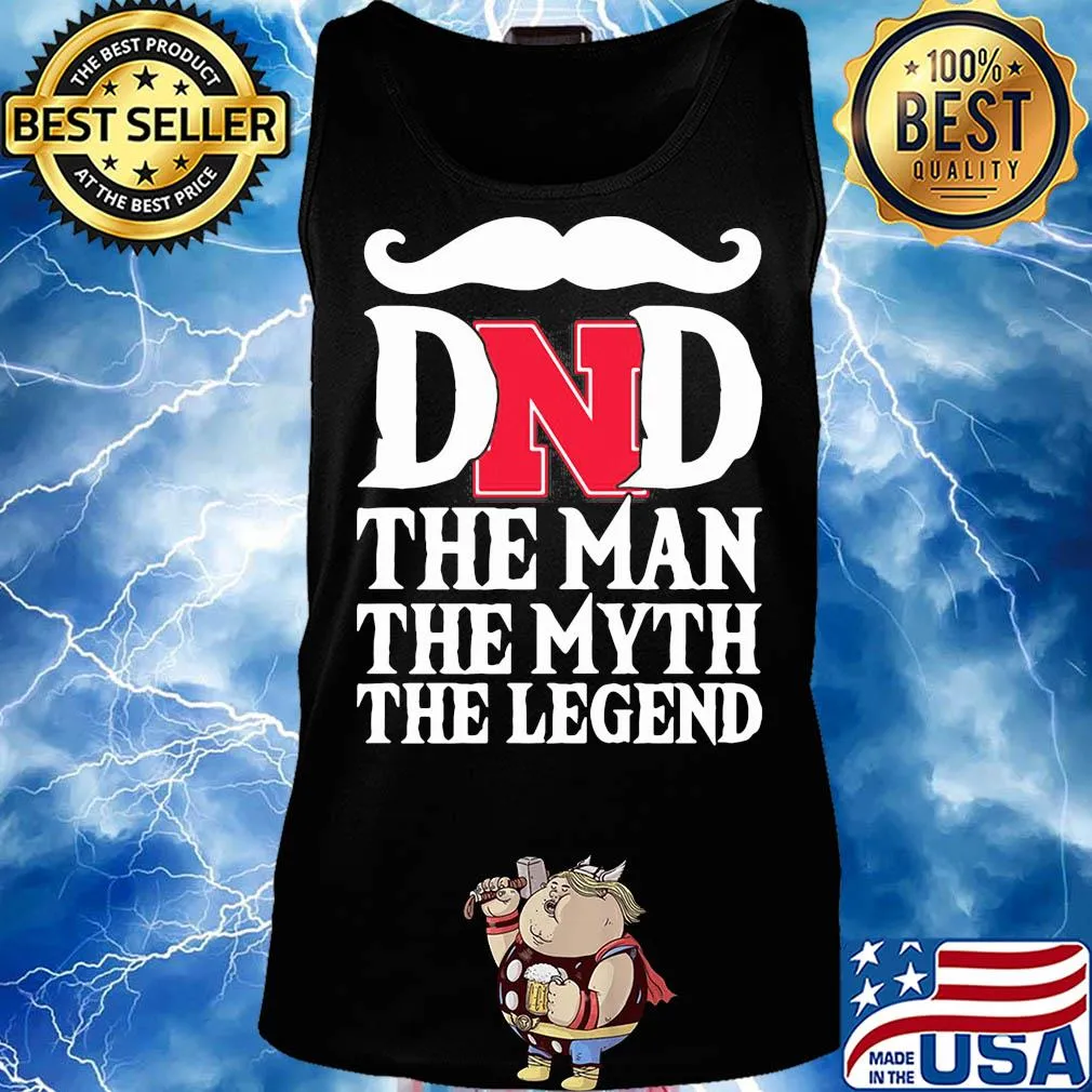 Dad the man the myth legend nebraska cornhuskers happy father's day s Tank top