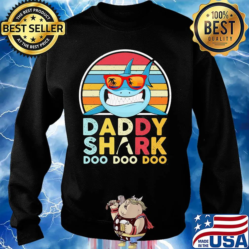 Daddy shark doo doo doo vintage s Sweater