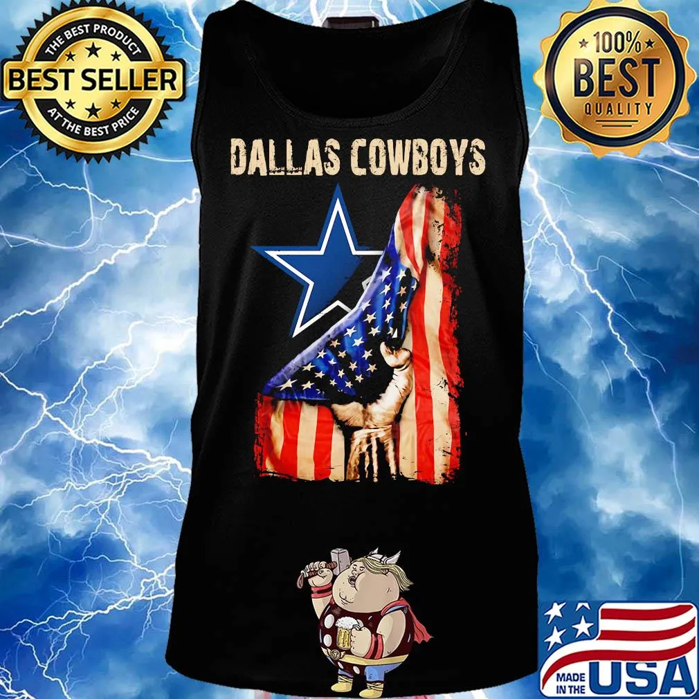Dallas cowboys american flag independence day s Tank top