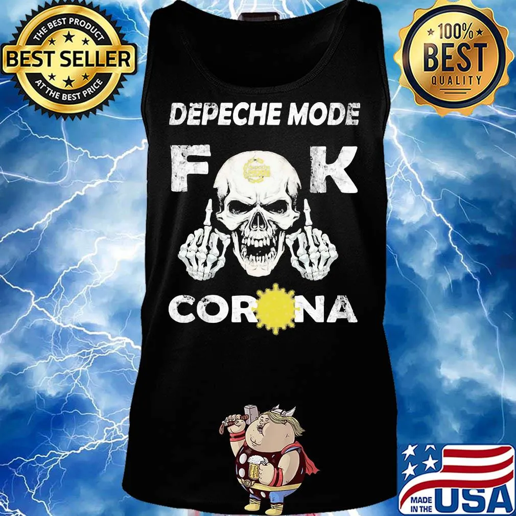 Depeche mode skull fuck coronavirus s Tank top