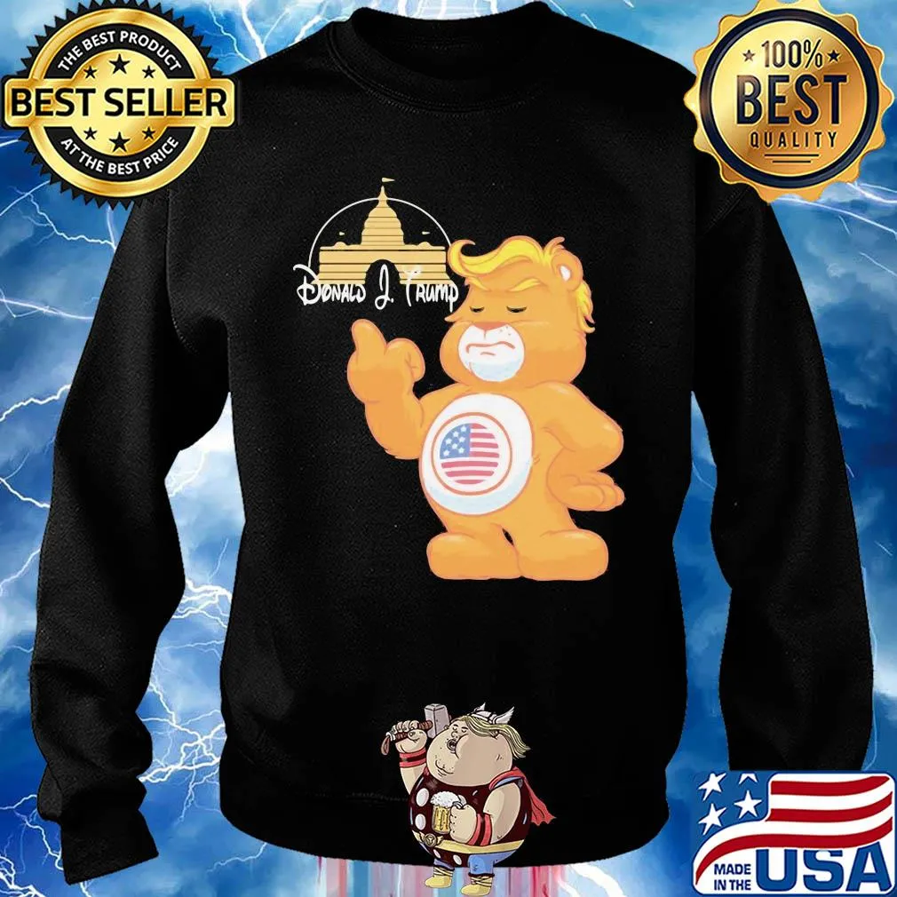 Disney donald J.Trump teddy bear American flag s Sweater
