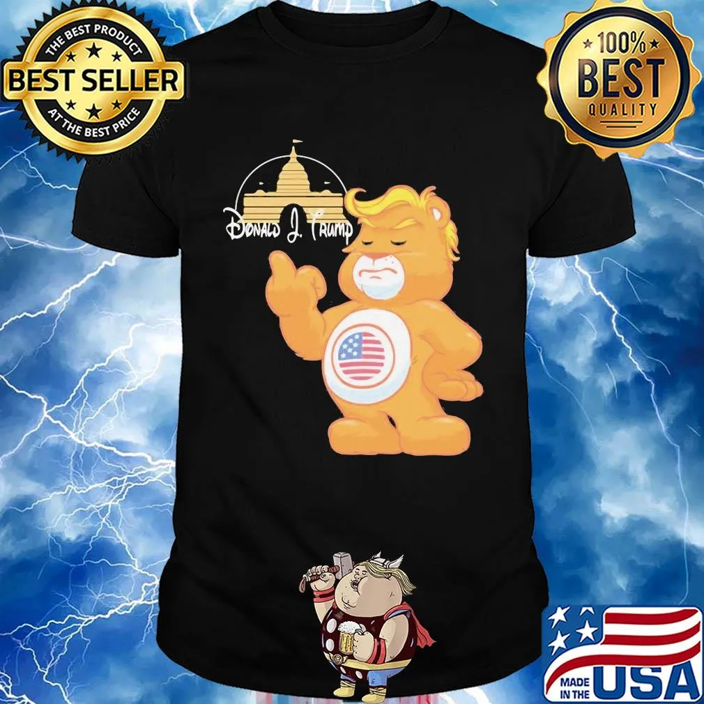 Disney donald J.Trump teddy bear American flag shirt