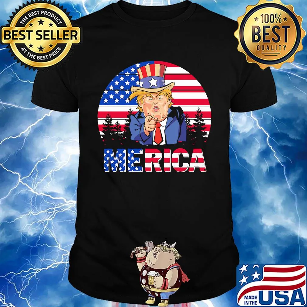 Dolnald Trump American flag veteran Independence Day vintage shirt