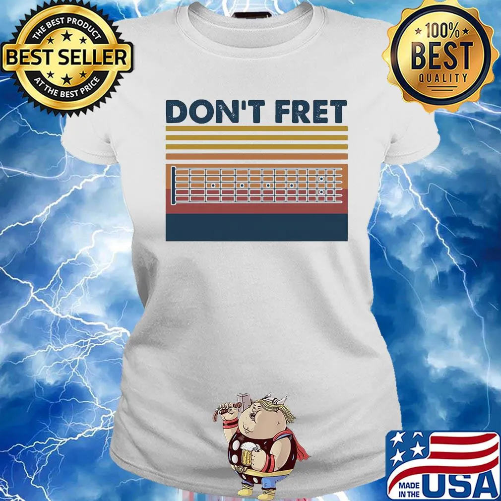 Don't fret guitar vintage s Ladies tee