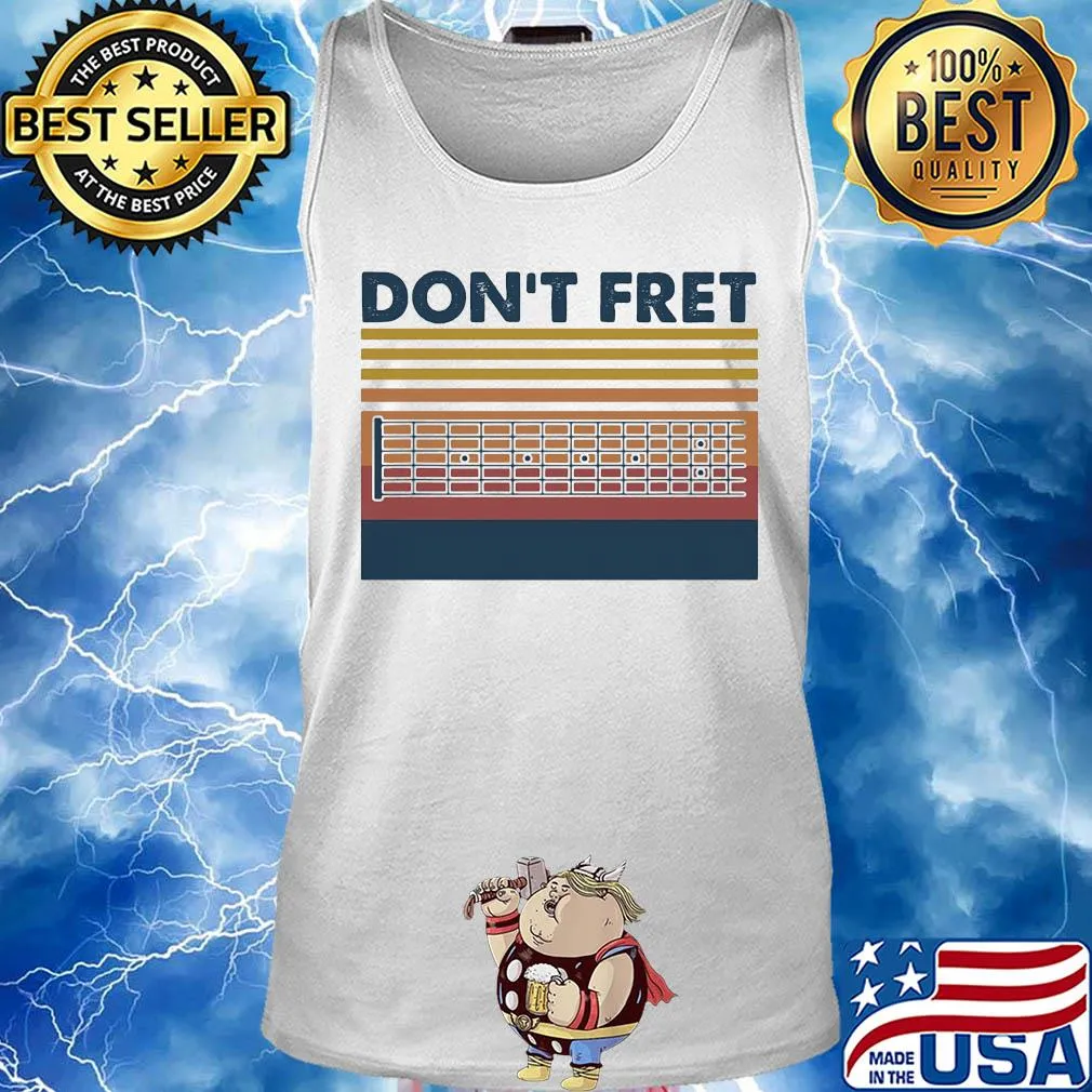 Don't fret guitar vintage s Tank top