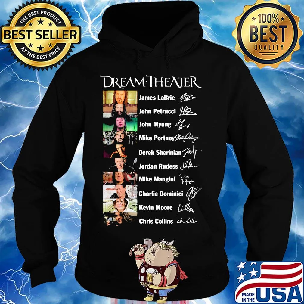 Dream Theater Jams Barbie John Petrucci John Myung signature s Hoodie