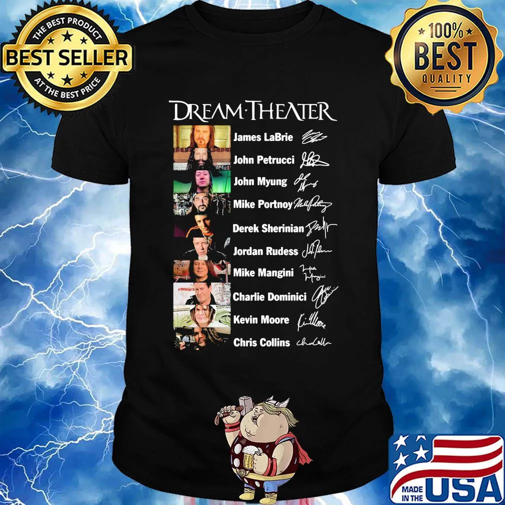 Dream Theater Jams Barbie John Petrucci John Myung signature shirt