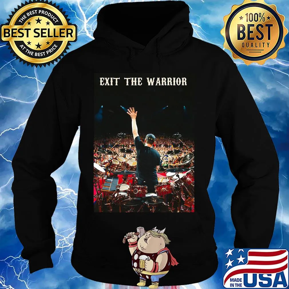 Exit the warrior the legend vertical poster s Hoodie