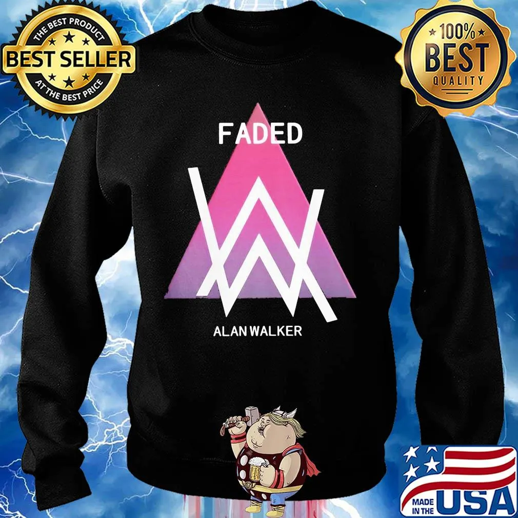 Faded alan walker triangle s Sweater