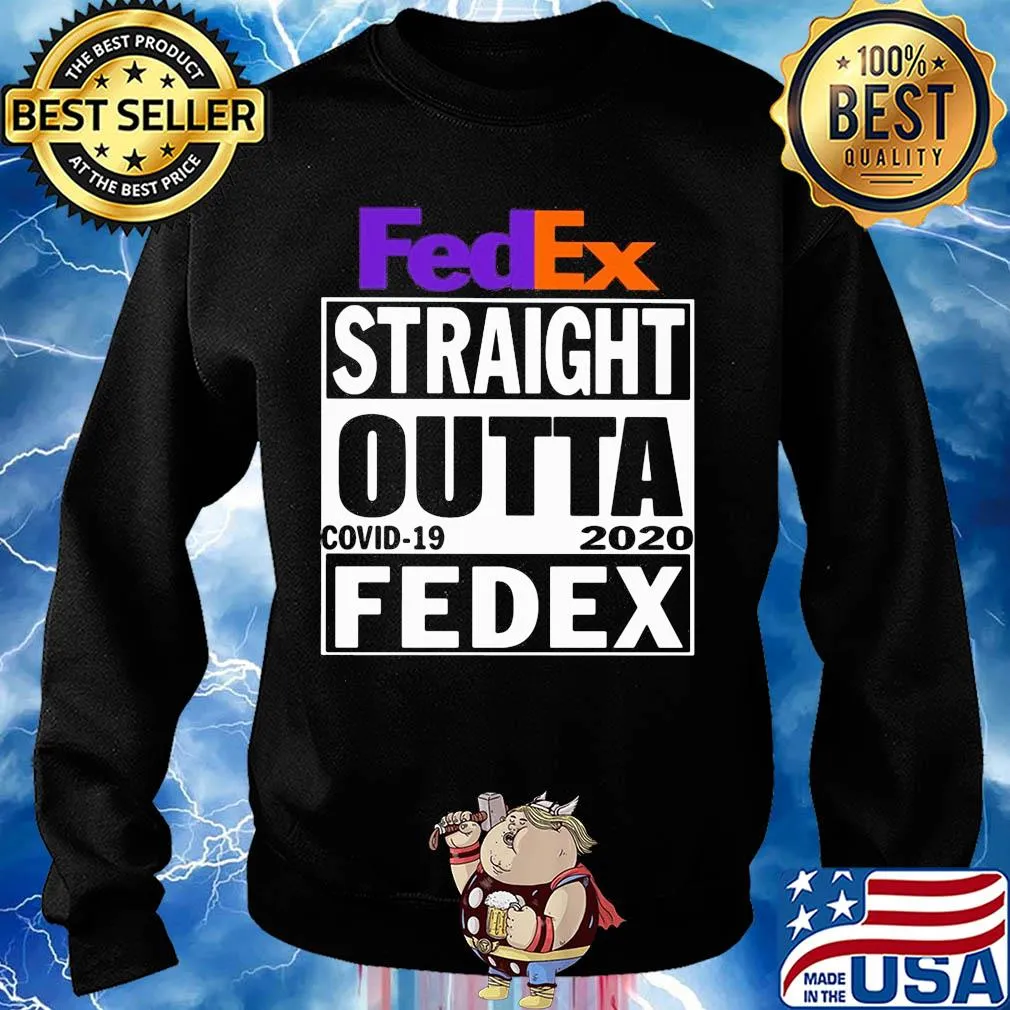 Fedex straight outta covid-19 2020 fedex s Sweater