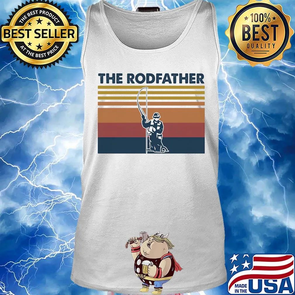 Fishing the rodfather vintage s Tank top
