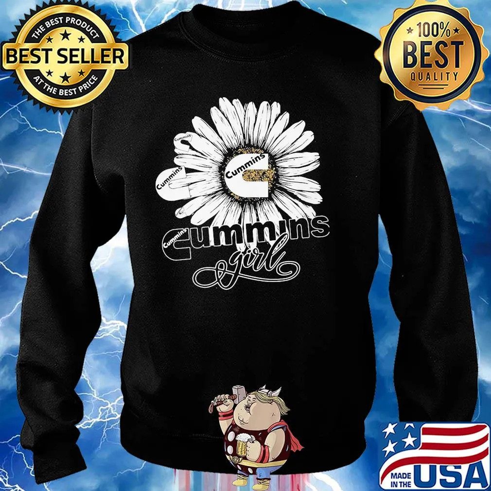 Flowers cummins girl logo s Sweater