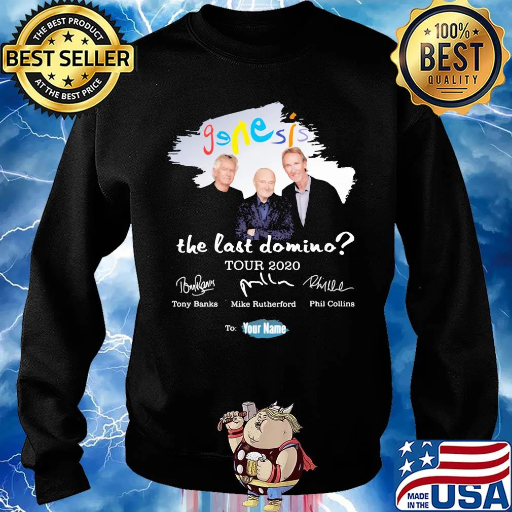 Genesis the last domino tour 2020 to your name signatures s Sweater