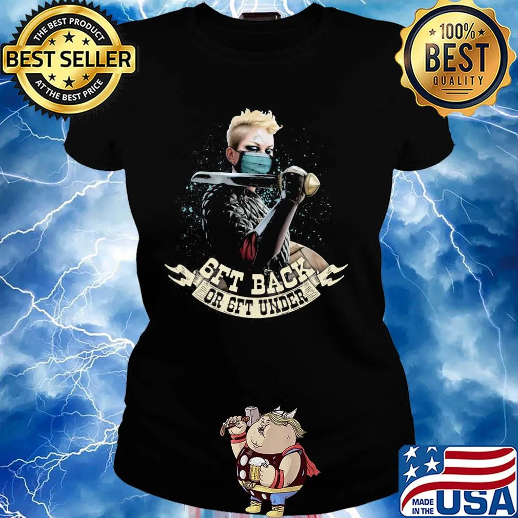 Get back or get under s Ladies tee