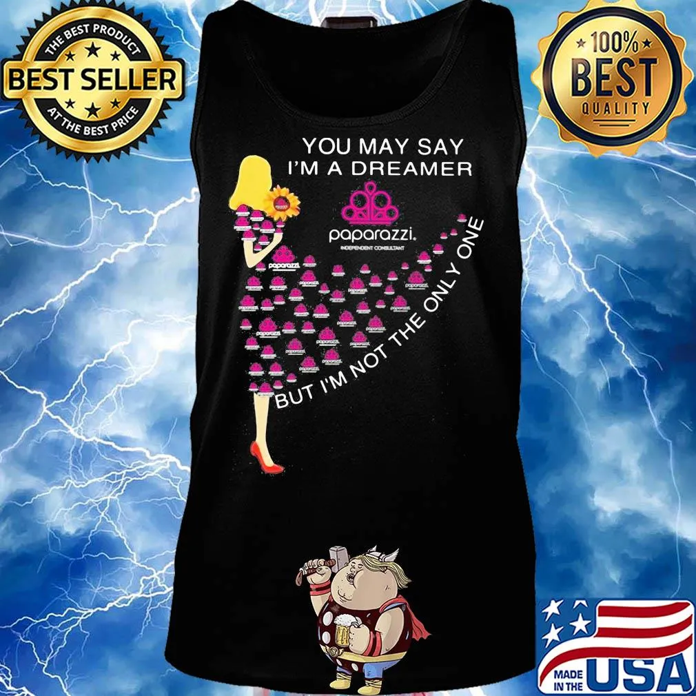 Girl sunflower you may say I’m a dreamer paparazzi but I’m not the only one s Tank top