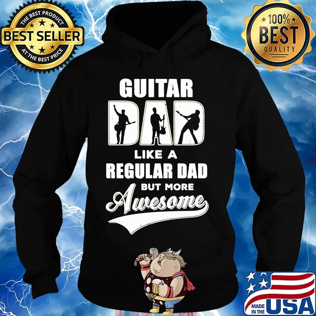 Guitar dad like a regular dad but more awesome s Hoodie
