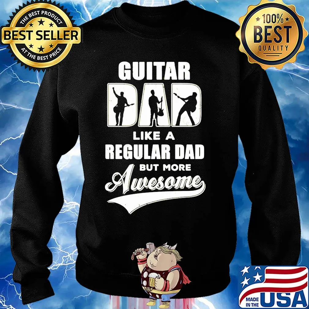 Guitar dad like a regular dad but more awesome s Sweater
