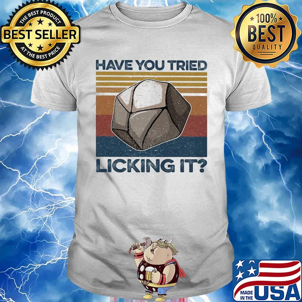 Have you tried licking this geology vintage shirt
