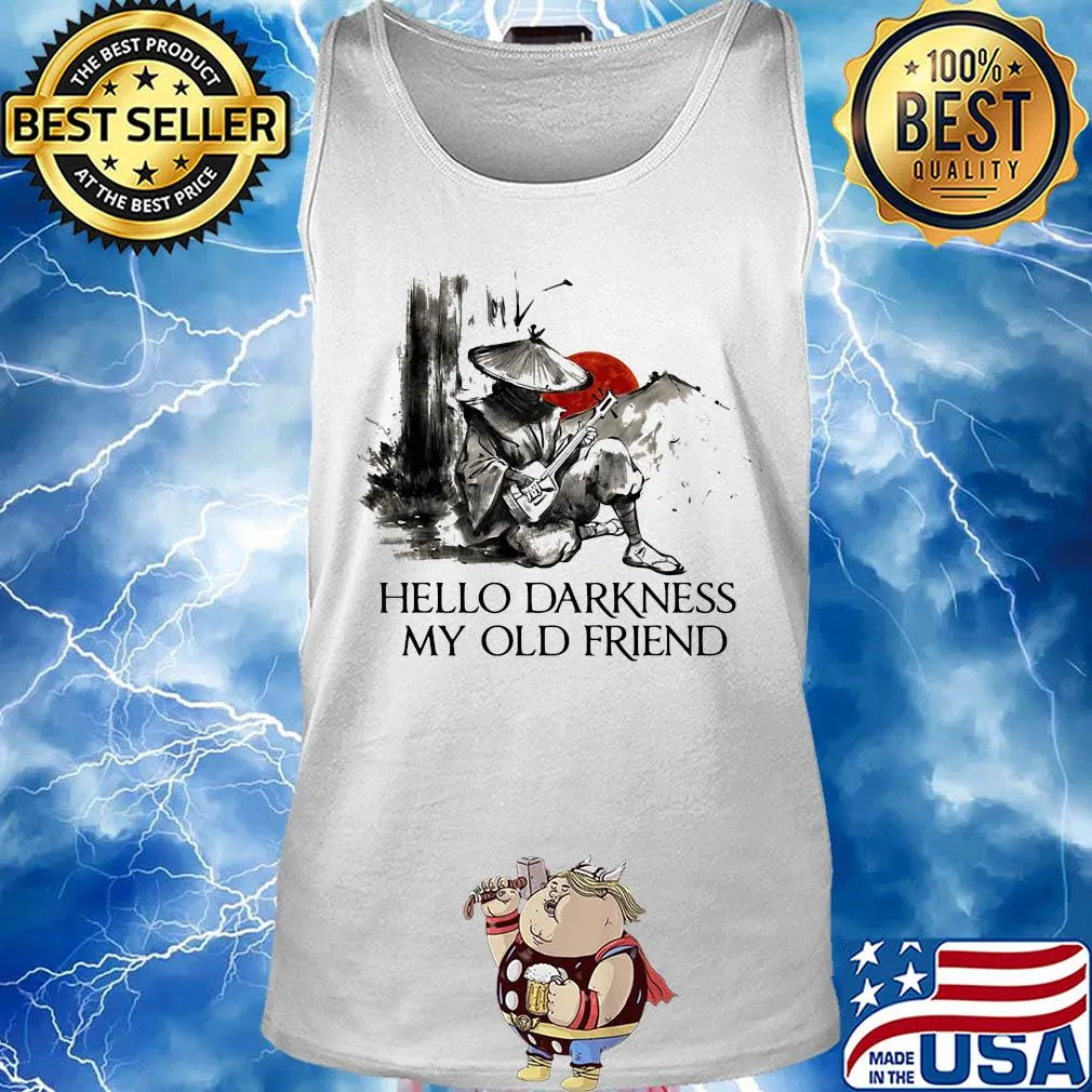 Hello darkness my old friend s Tank top
