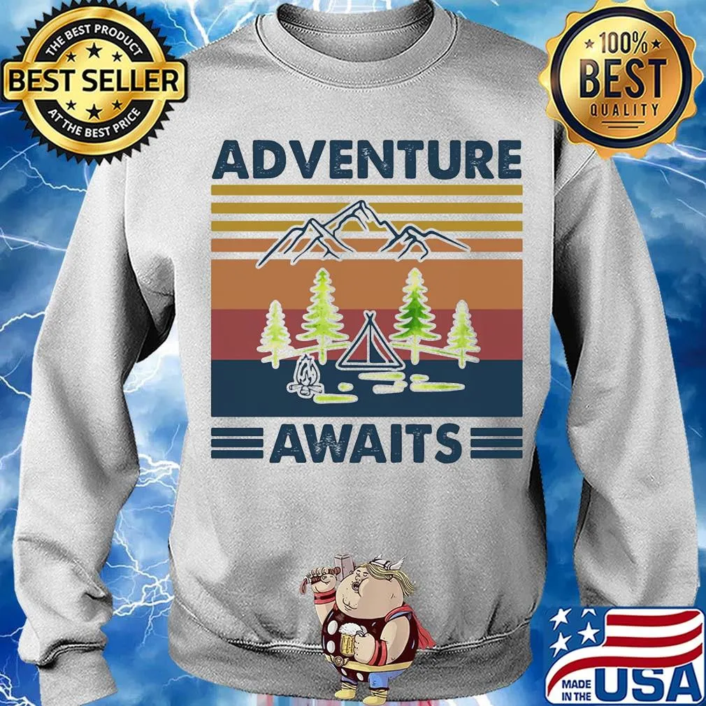 Hiking adventure awaits vintage s Sweater