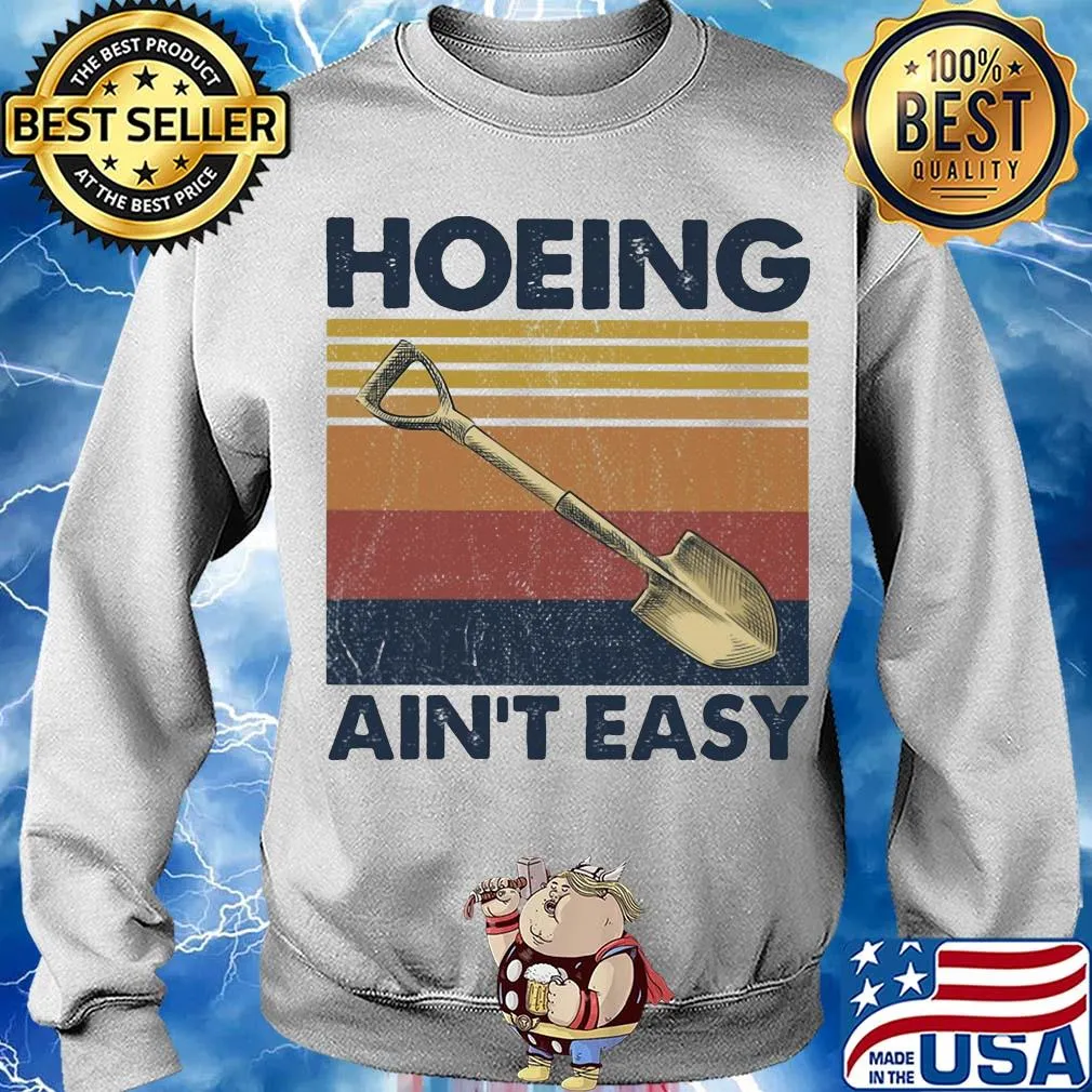 Hoeing ain't easy vintage s Sweater