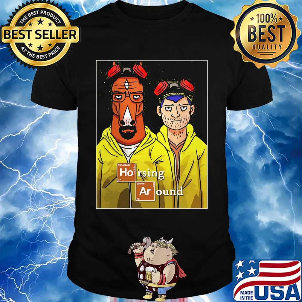 Horsing around movie funny custom shirt