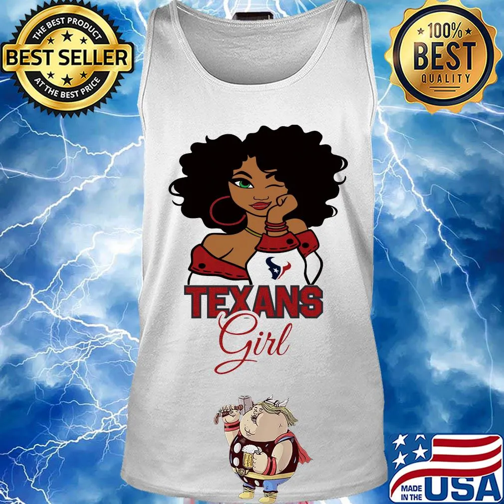 Houston Texans football black girl s Tank top