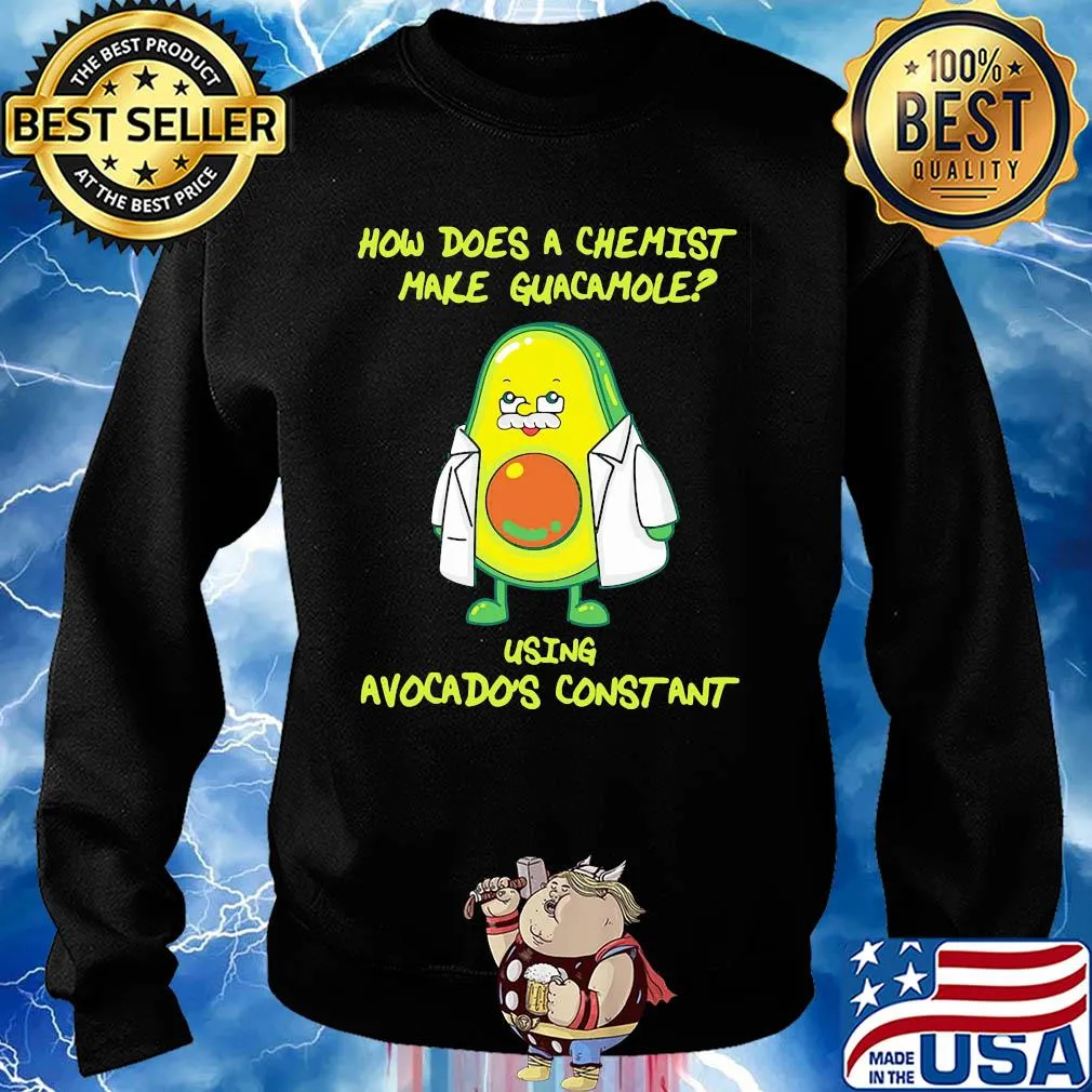 How does a chemist make guacamole using avogadro's constant s Sweater