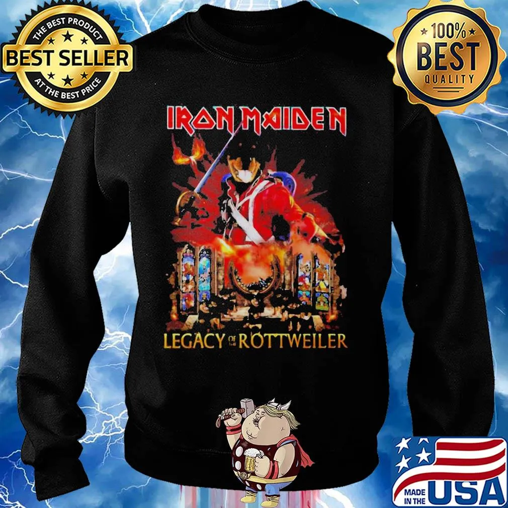 Iron maiden legacy of the rottweiler fire s Sweater