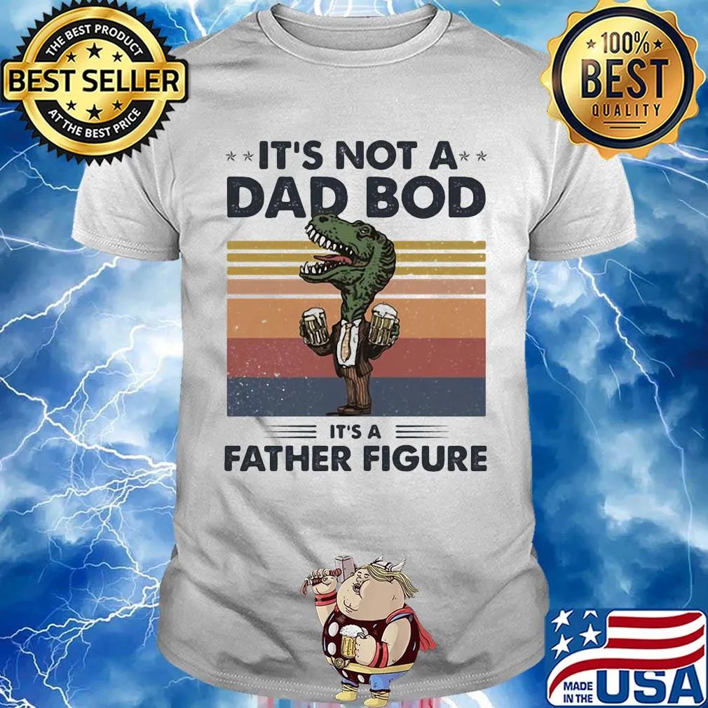 It's not a dad bod it's a father figure Crocodiles beer vintage shirt