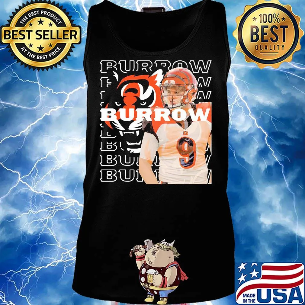 Joe burrow cincinnati bengals 9 s Tank top