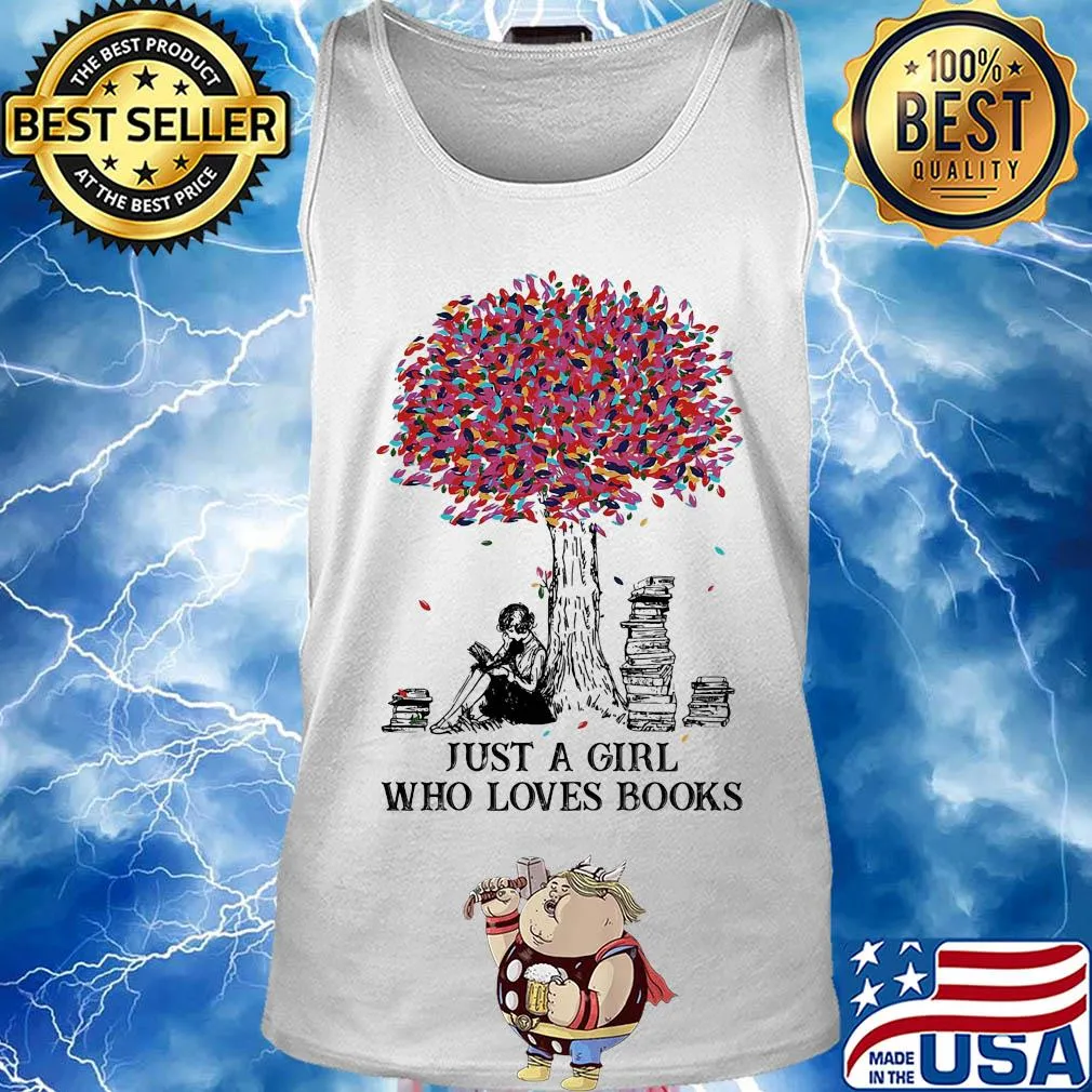 Just a girl who loves books s Tank top