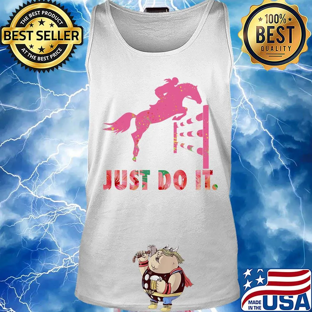Just do it horse race s Tank top