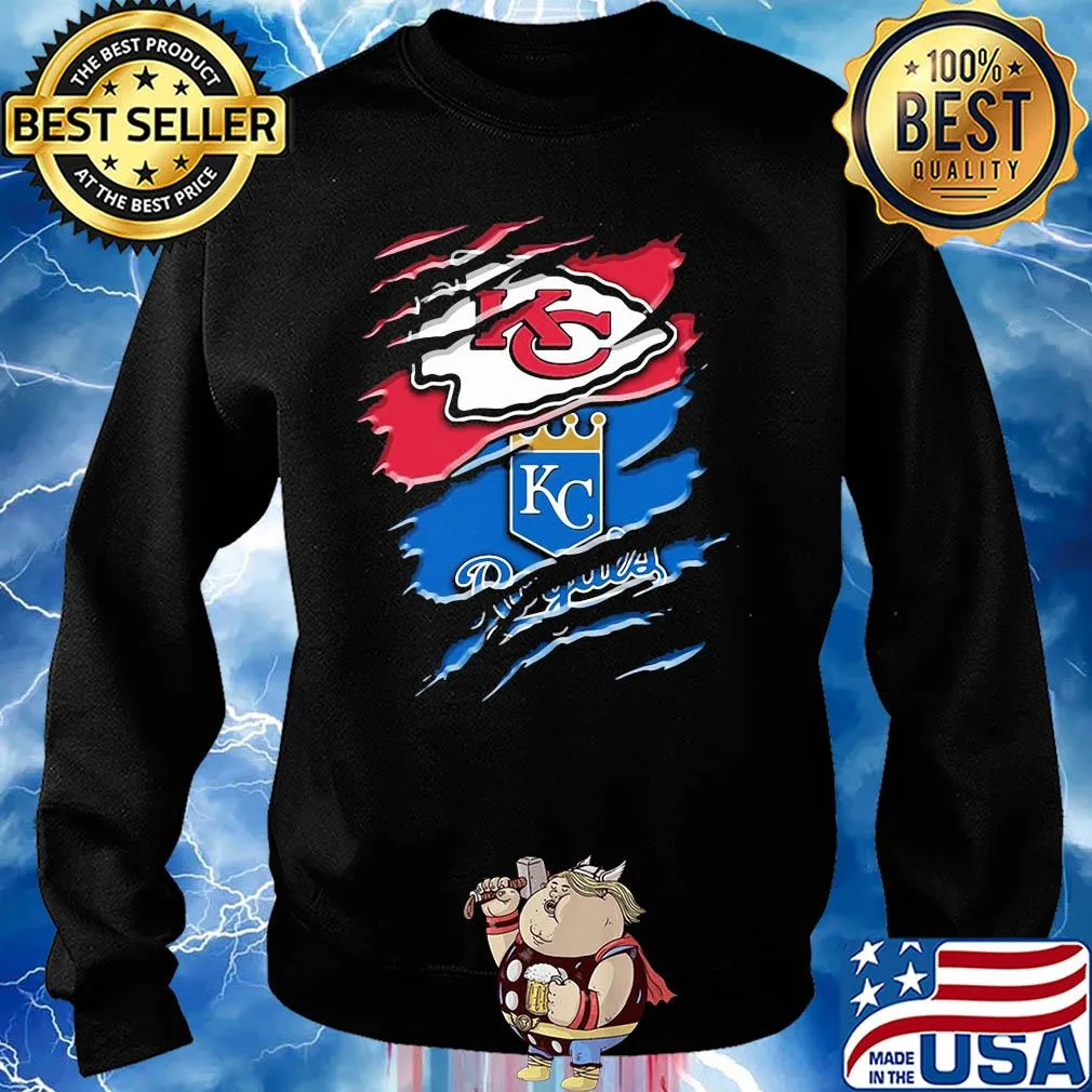 Kansas city chiefs and kansas city royals football s Sweater